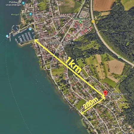 Premium-ferienwohnung In Seenaehe Mit Vollausstattung & Terrasse